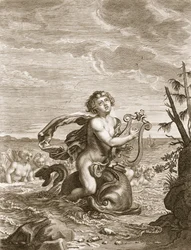 Arion sauvé par un dauphin, 1731